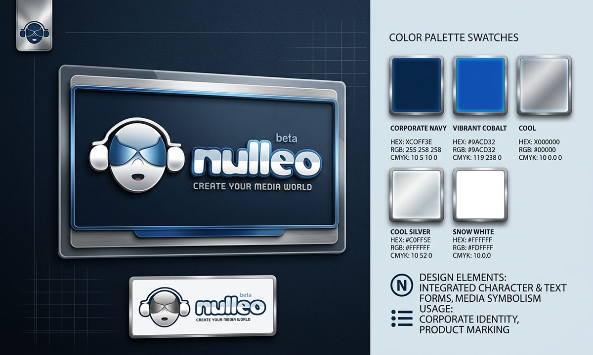 Full-page screenshot of Nulleo Media Center Logo