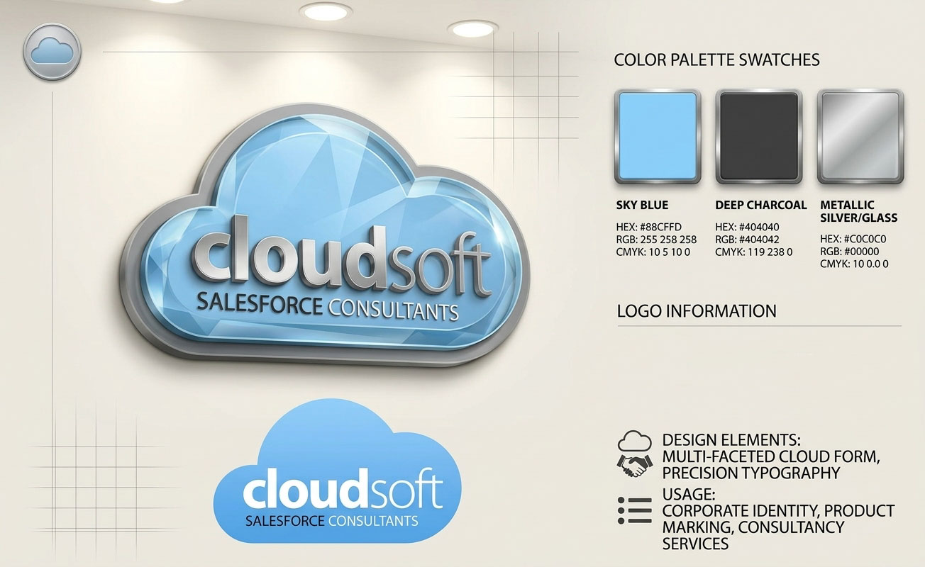 Full-page screenshot of Cloudsoft Logo