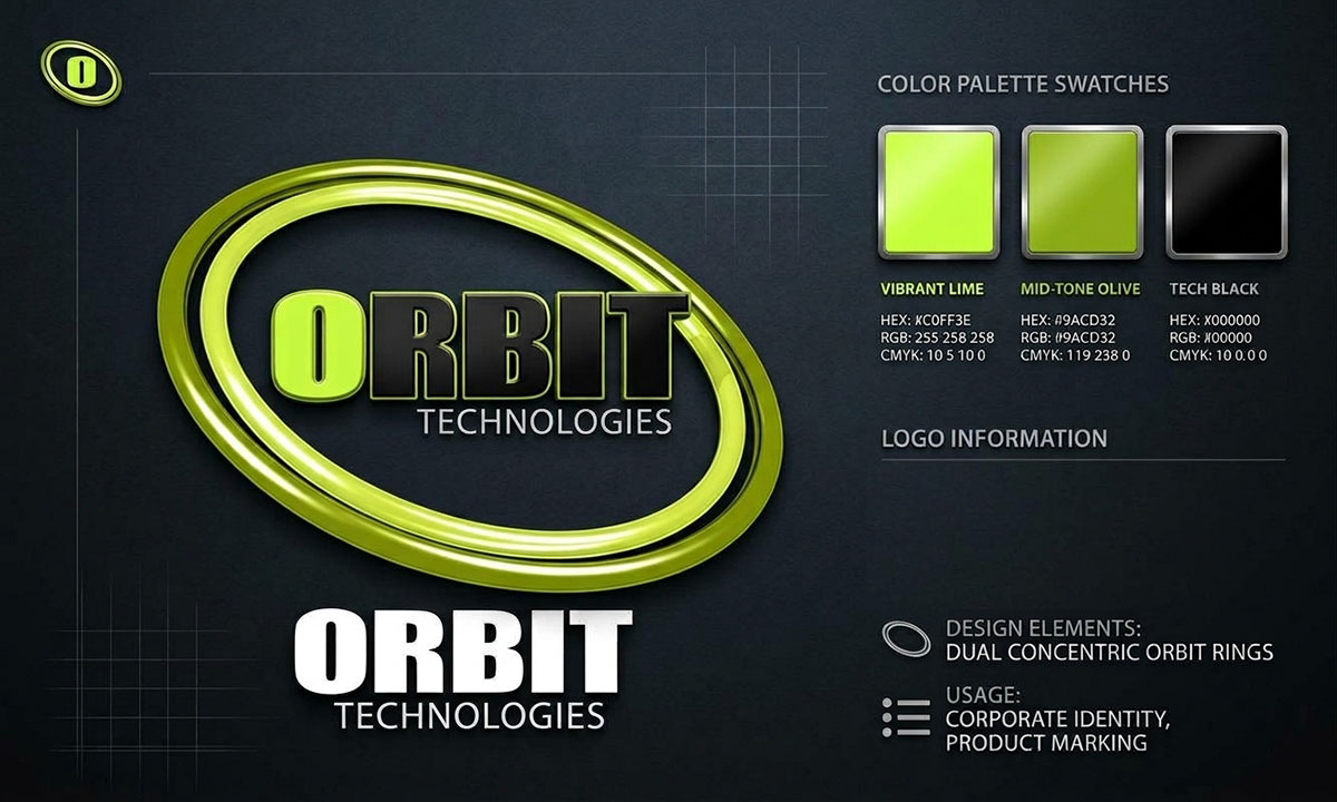 Full-page screenshot of Orbit Technologies Logo