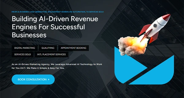 Revenue Generation Engines Website project preview