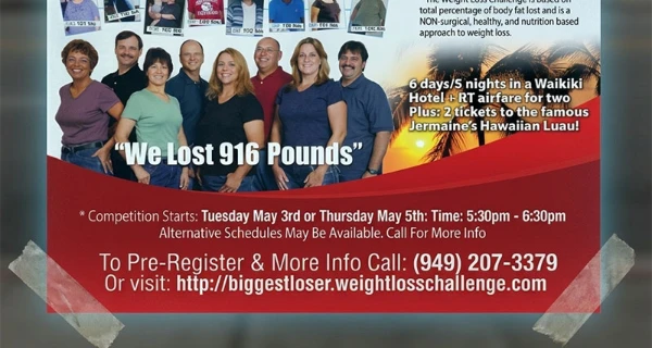Weight Loss Challenge Flyer project preview