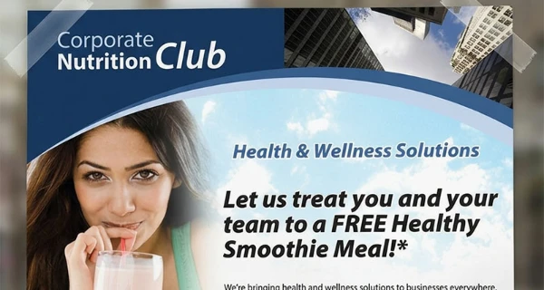 Corporate Nutrition Club Flyer project preview