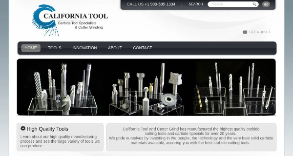 California Tool Website project preview