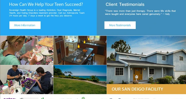 Sovereign San Diego Website project preview