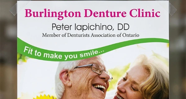 Burlington Denture Clinic Flyer project preview