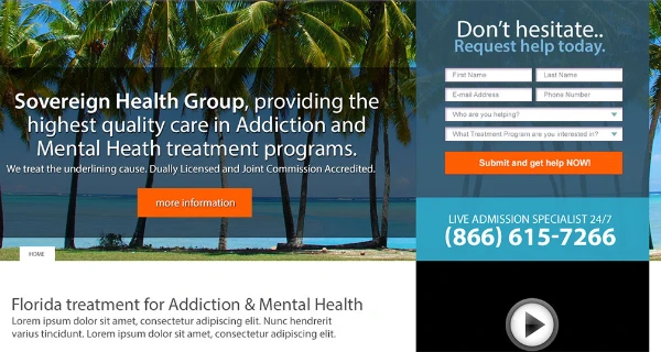 Sovereign Florida Website project preview
