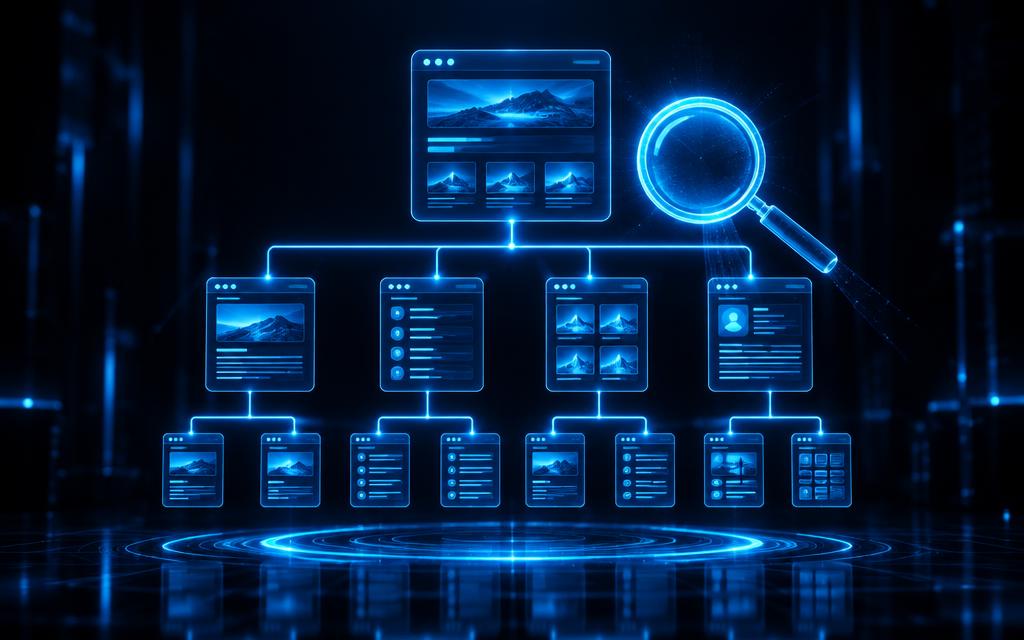 Visible by Structure illustration